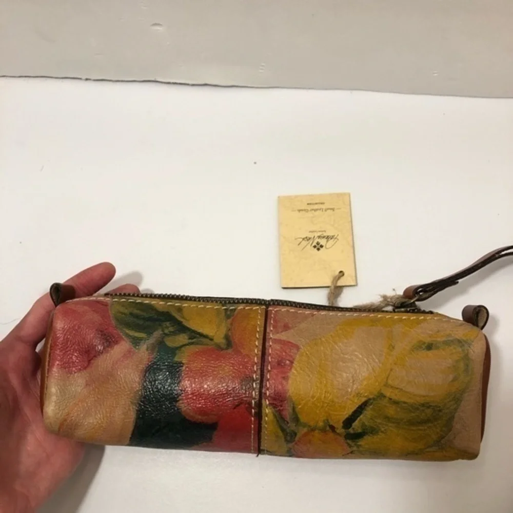 Patricia nash floral multi func zipper case NWT